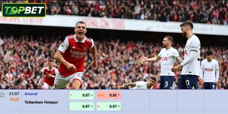 Ty Le Keo Chi Tiet Cho Tran Dau Arsenal Vs Tottenham