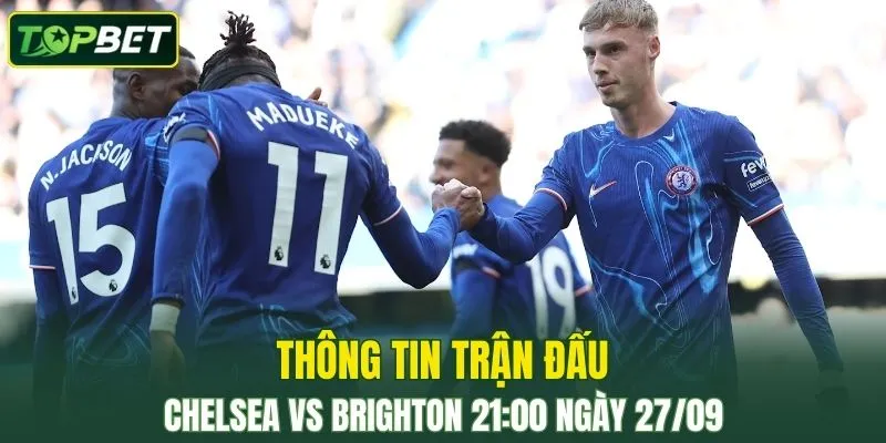 Thong Tin Tran Dau Chelsea Vs Brighton Ngay 27 09 2025