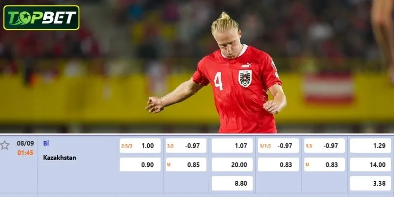 Ty Le Keo Chi Tiet Cho Tran Dau Bi Vs Kazakhstan 