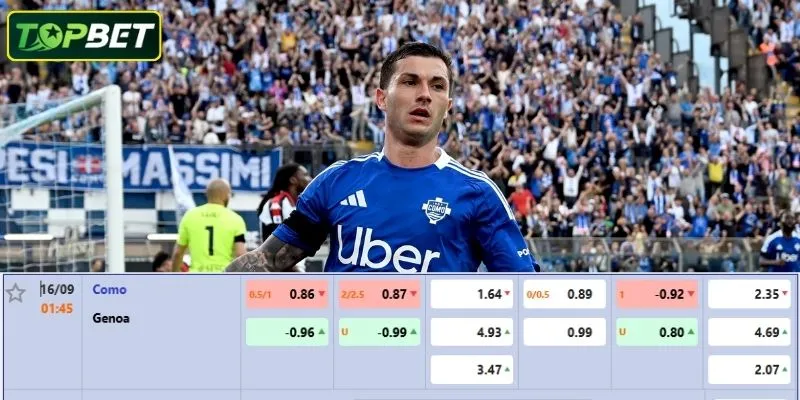 Ty Le Keo Chi Tiet Cho Tran Dau Como 1907 Vs Genoa