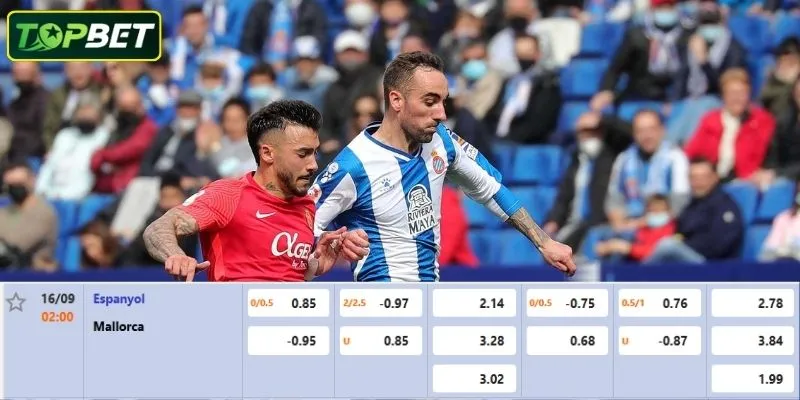 Ty Le Keo Chi Tiet Cho Tran Dau Espanyol Vs Mallorca