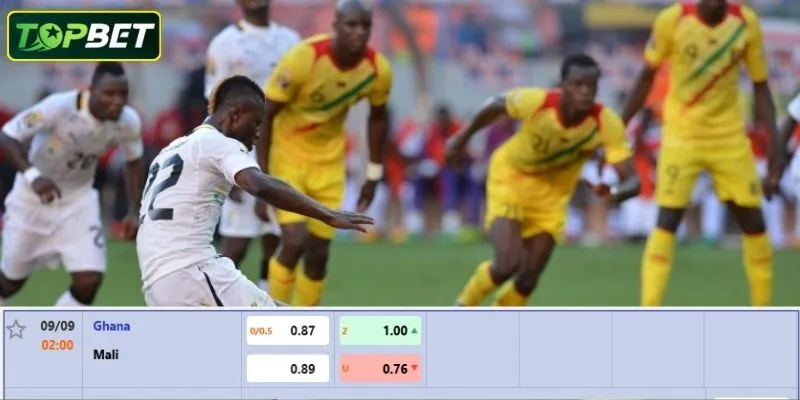 Ty Le Keo Chi Tiet Cho Tran Dau Ghana Vs Mali