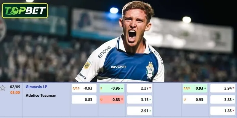 Ty Le Keo Chi Tiet Cho Tran Dau Gimnasia La Plata Vs Club Atletico Tucuman