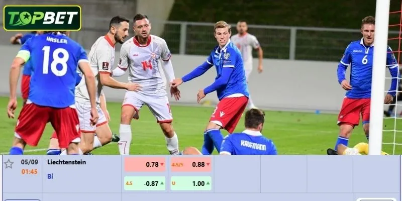 Ty Le Keo Chi Tiet Cho Tran Dau Liechtenstein Vs Bi