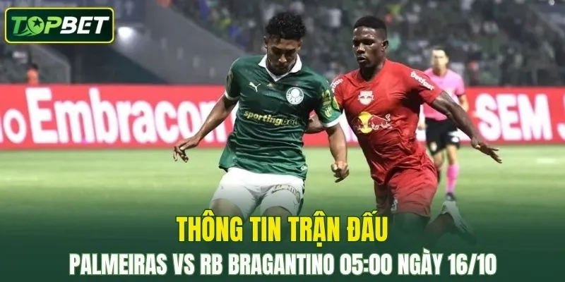 Thong Tin Tran Dau Palmeiras Vs Rb Bragantino Ngay 16 10 2025