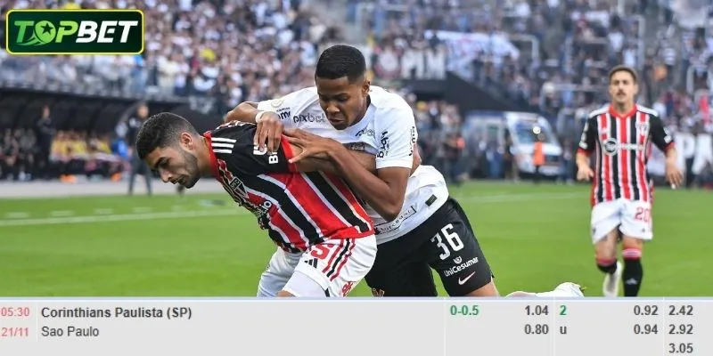 Ty Le Keo Chi Tiet Tran Dau Corinthians Vs Sao Paulo