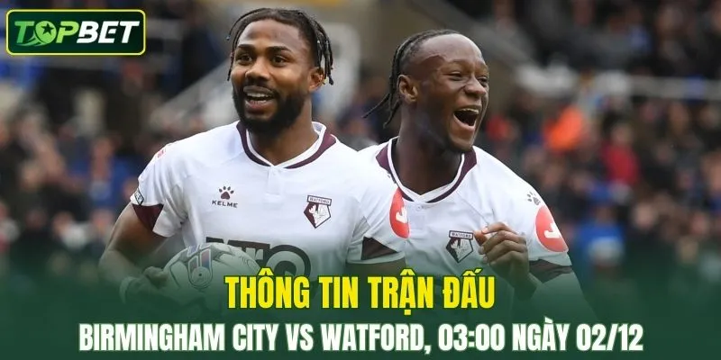 Thong Tin Tran Dau Birmingham City Vs Watford Ngay 02 12 2025