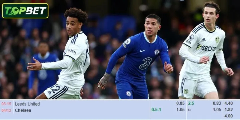 Ty Le Keo Chi Tiet Cho Tran Dau Leeds United Vs Chelsea
